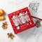 Glitzhome® 12PK 1.25"D x 10"H Christmas Snowflake with Bow Party Cracker with Gift Contents